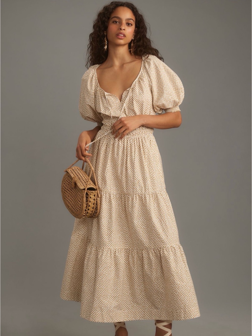 The Somerset Maxi Dress: Puff Sleeve Edition